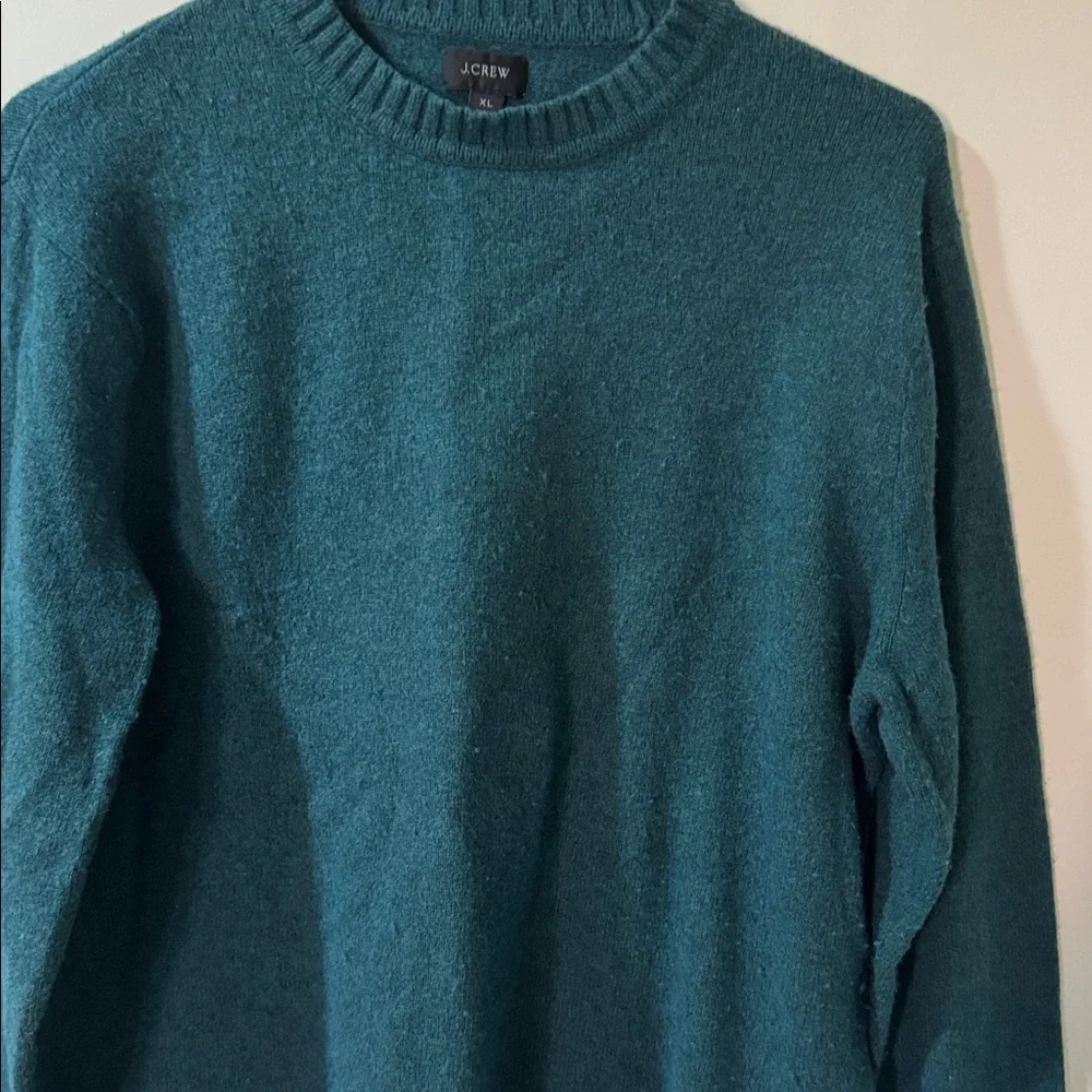 J. Crew Men's Crewneck Sweater - Dark Green